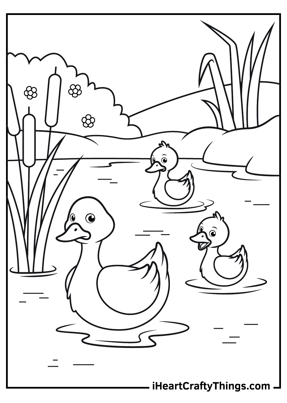 15 Duck Coloring Pages 100 Free Printables