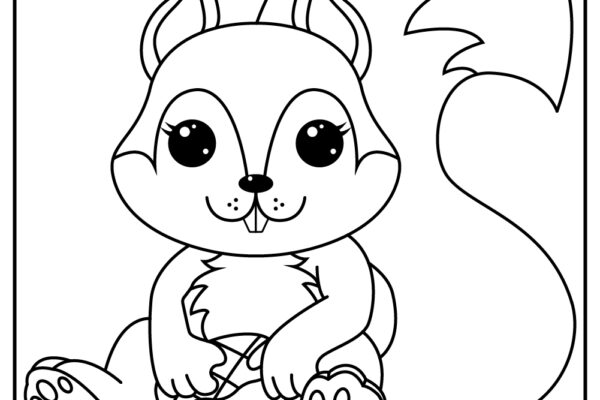 15 Squirrel Coloring Pages 100 Free Printables