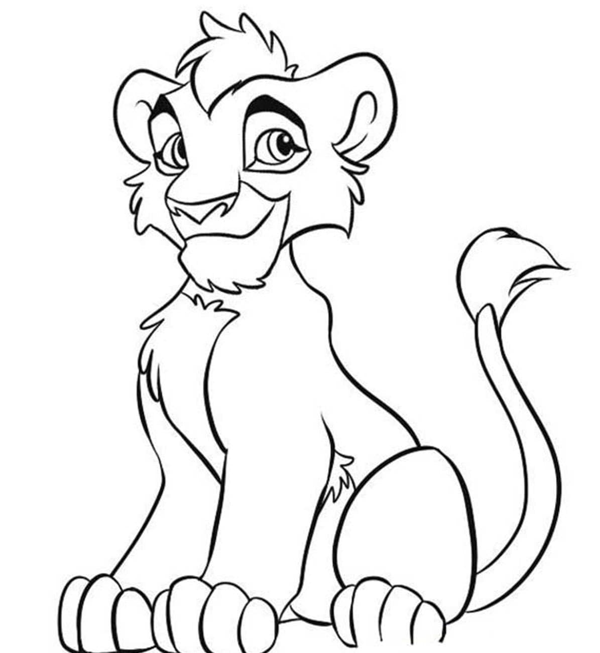20 Pages Of Lion King Coloring Pages Etsy