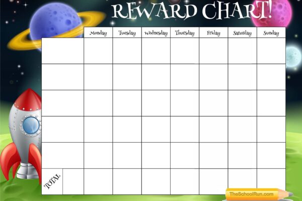 22 Printable Reward Charts For Kids PDF Excel U0026 Word