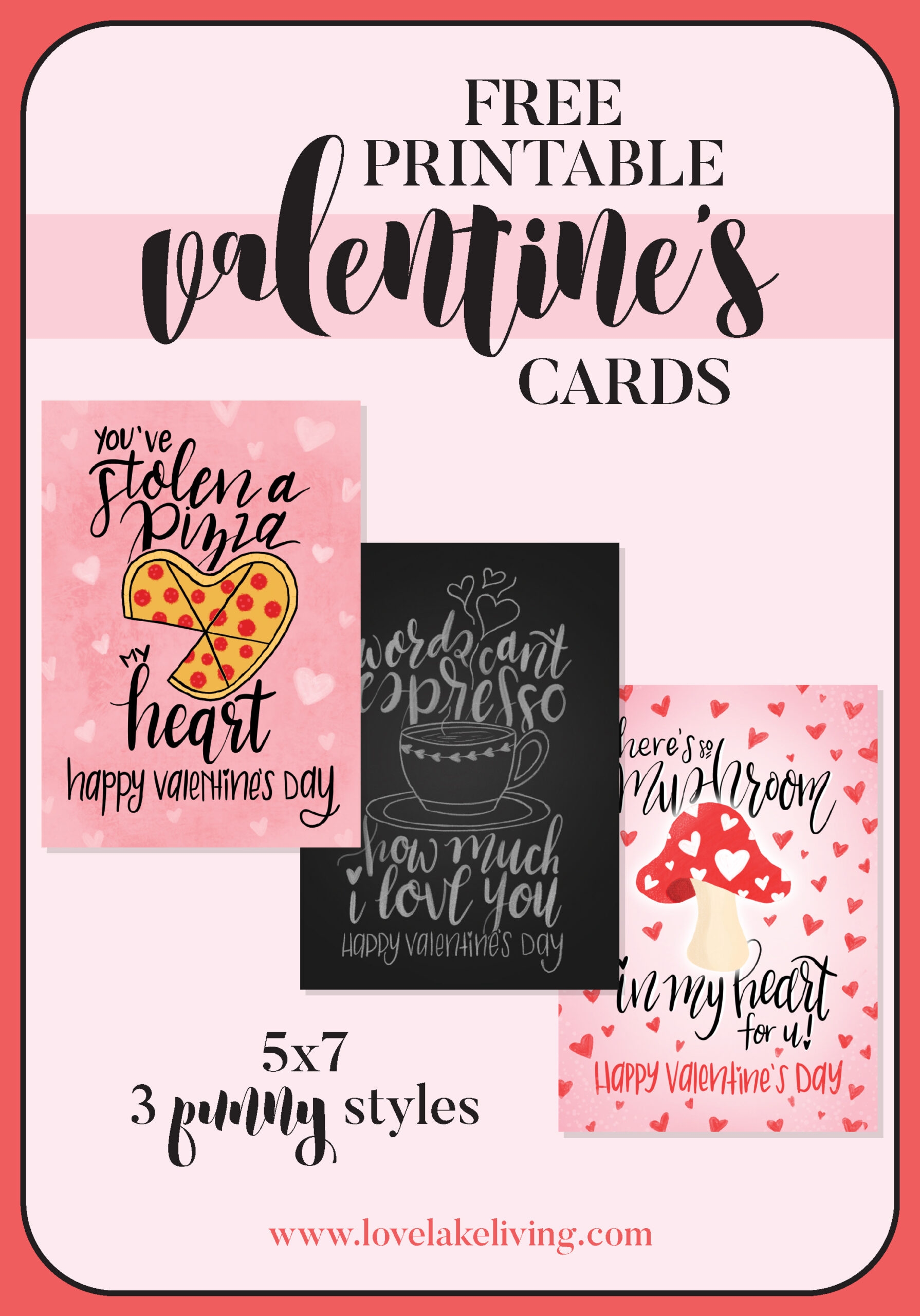 Free Valentines Card Printable