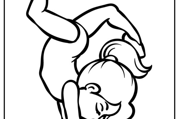 30 Gymnastics Coloring Pages 100 Free Printables