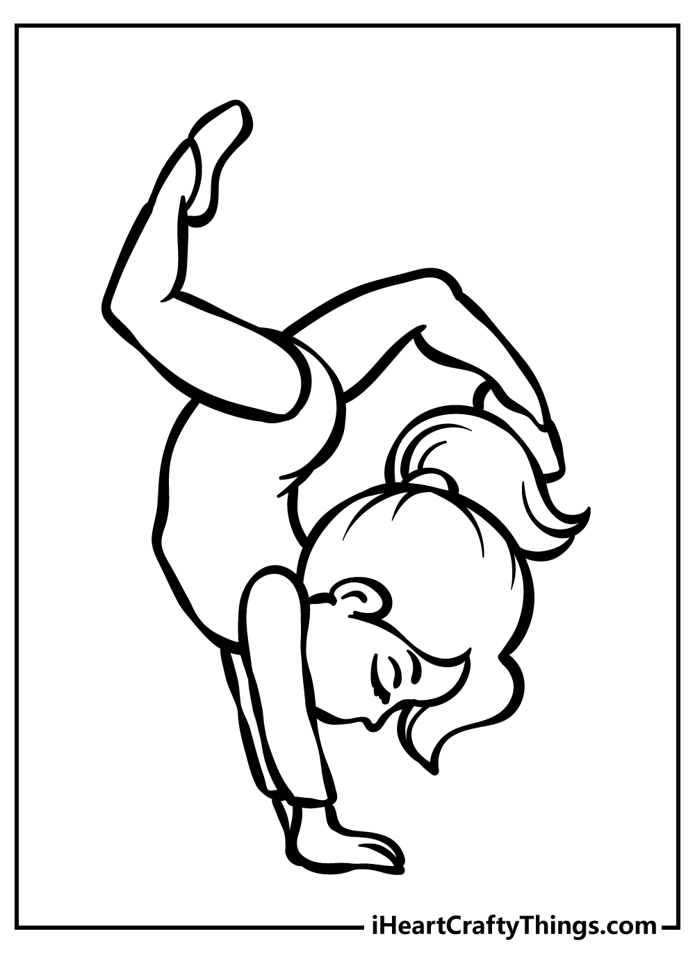 30 Gymnastics Coloring Pages 100 Free Printables