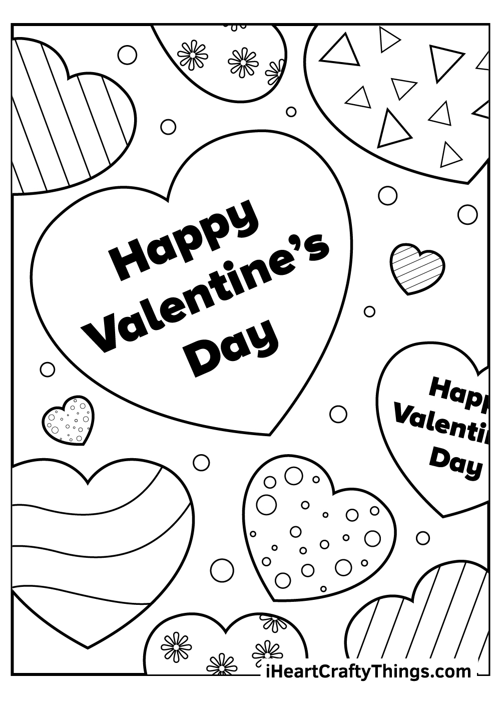 30 Valentine s Day Coloring Pages 100 Free Printables