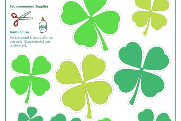 4 Leaf Clover Templates
