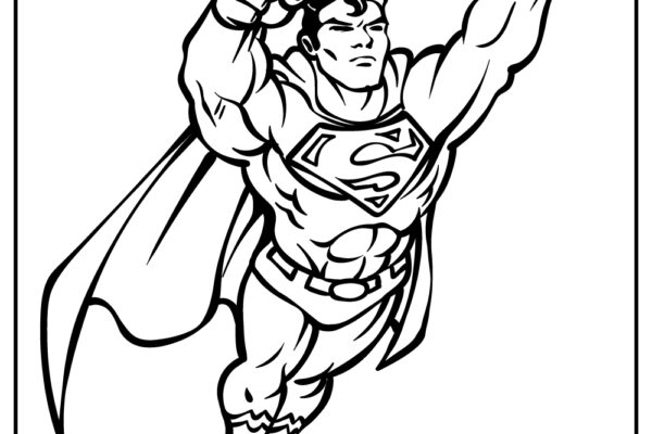 40 Superhero Coloring Pages 100 Free Printables