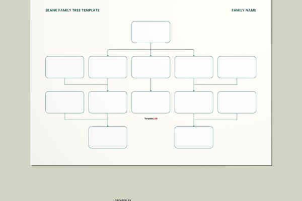 41 Free Family Tree Templates Word Excel PDF PowerPoint