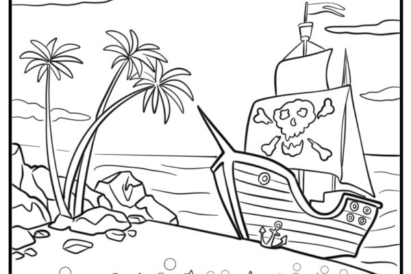 41 New Pirate Ship Coloring Pages 100 Free To Print