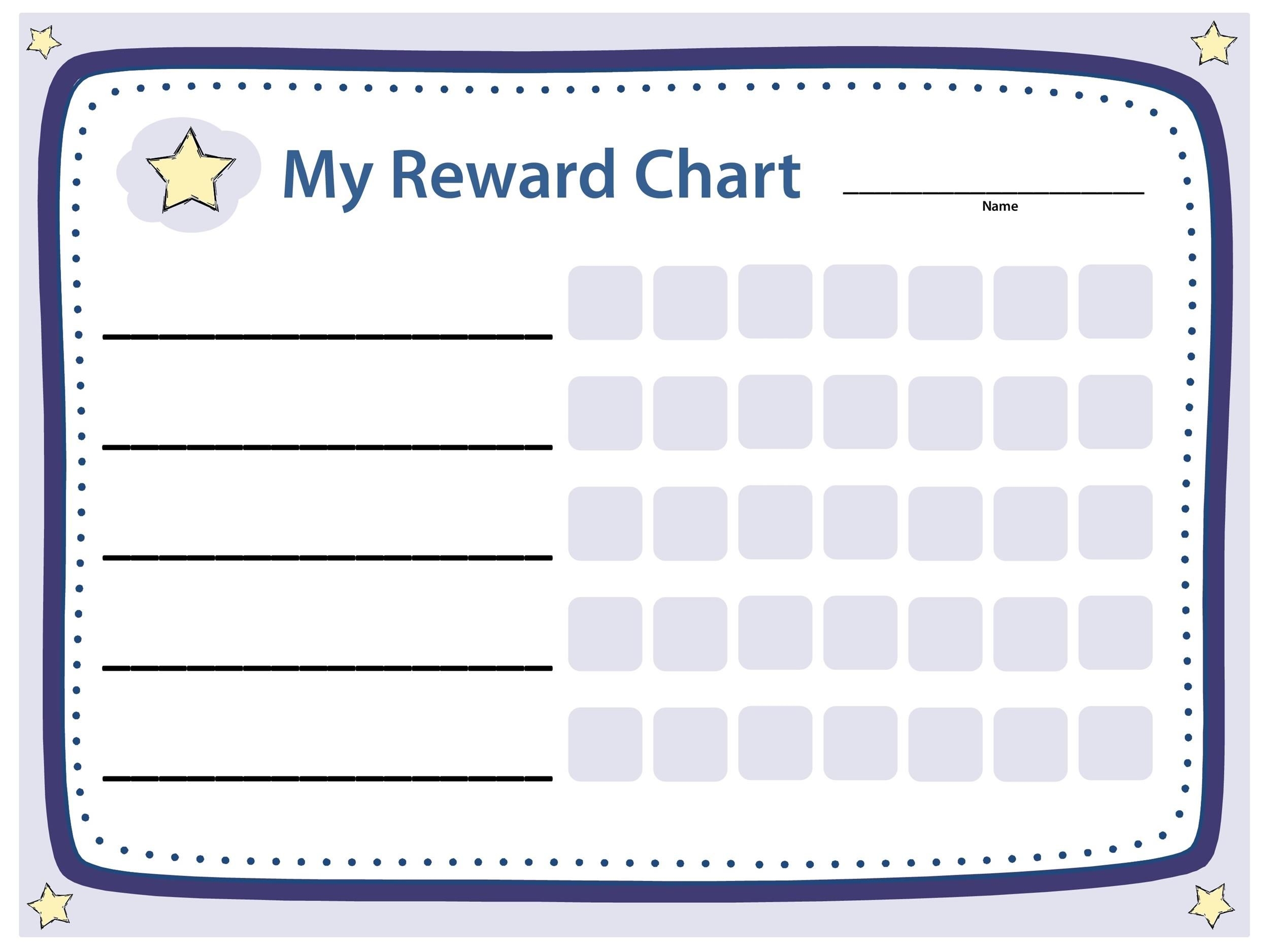 Printable Rewards Chart