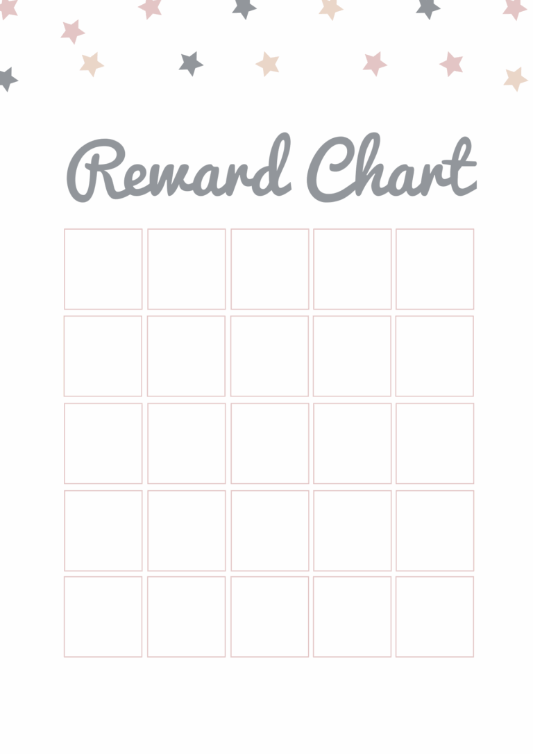 A Simple Reward Chart Free Printable Domestic Fashionista