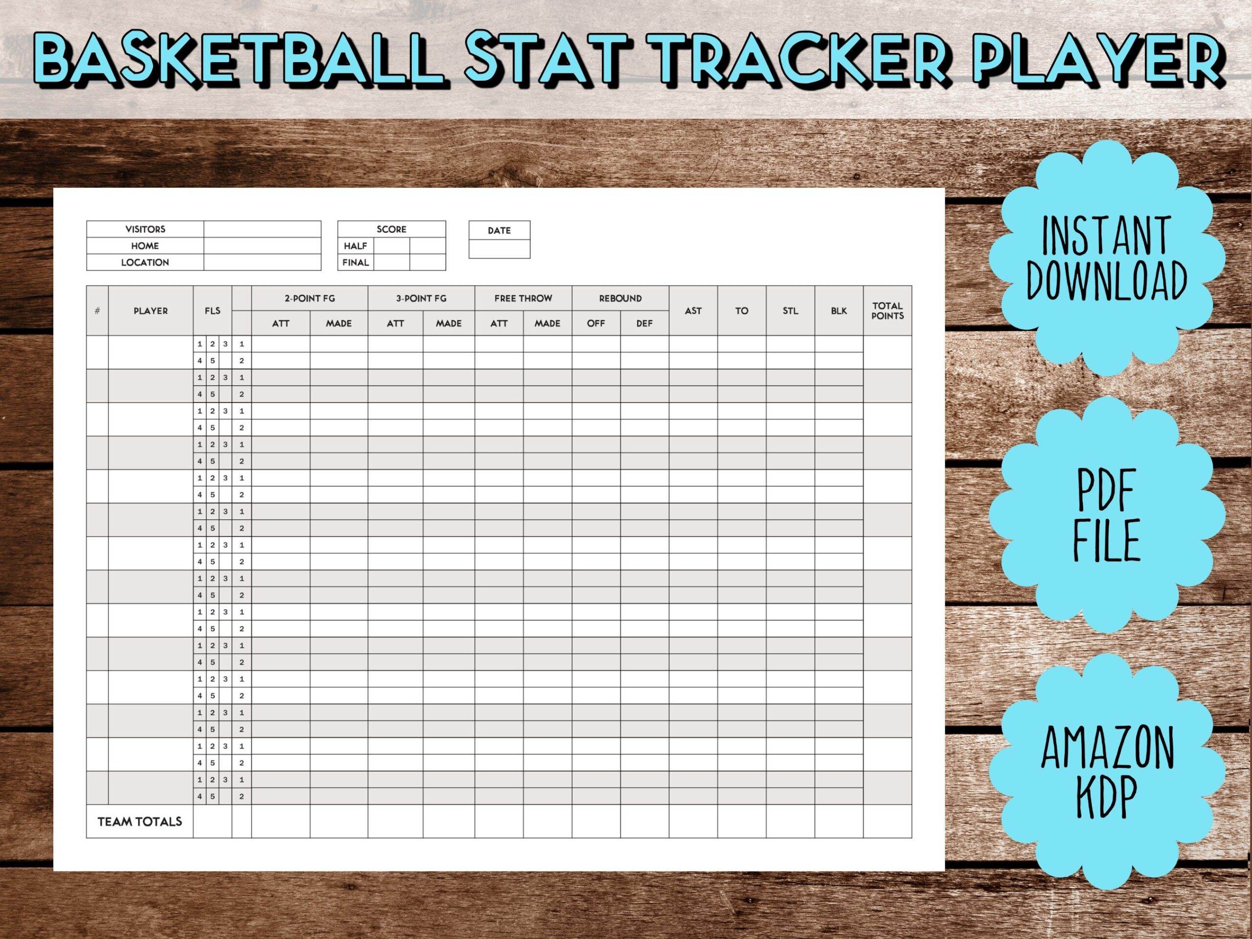 Basketball Shot Chart Etsy