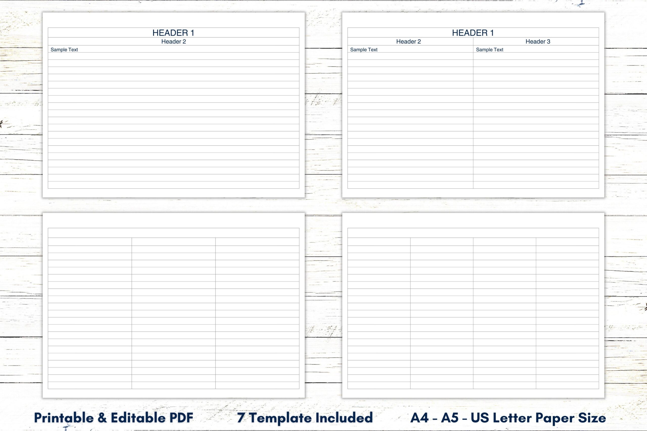 Blank Columns Chart Sheet Printable Editable Blank Worksheet Fillable Blank Columns Table PDF Blank Columns Template Lined Blank Columns Etsy UK