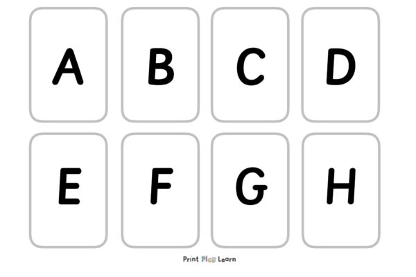 Capital Letters Page 1 Free Teaching Resources Print Play Learn