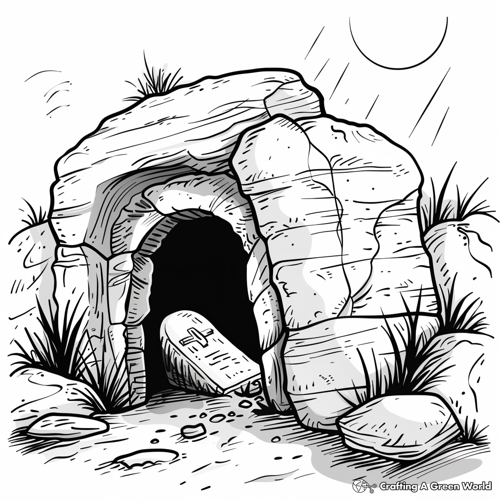Christian Easter Coloring Pages Free U0026 Printable 