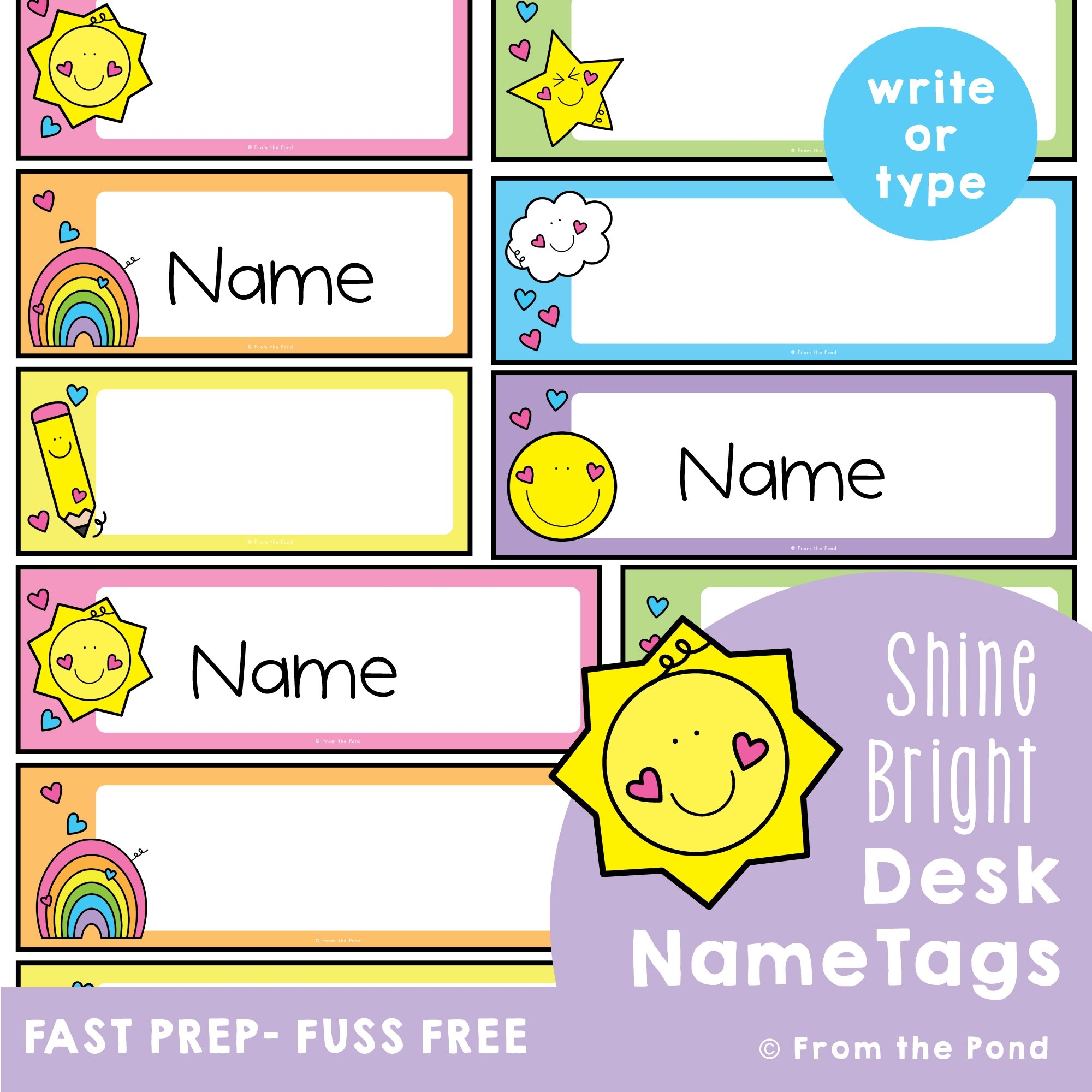 Classroom Labels To Organize Your Classroom Equipment From The Pond