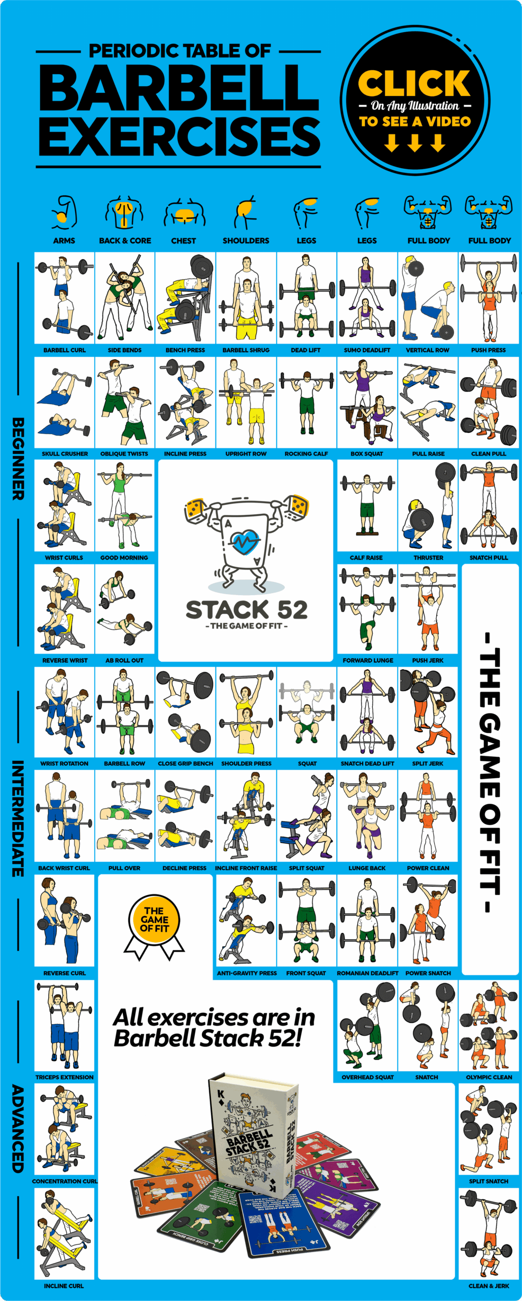 Curl Bar Workout Chart Sale