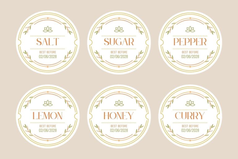 Customize 667 Jar Label Templates Online Canva