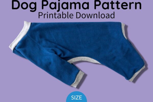 Dog Pajamas Sewing Pattern PDF Download Size XXL Large Dog Breed Clothing Pattern Big Dog Greyhound Great Dane Pittbul Dog Onesie Etsy