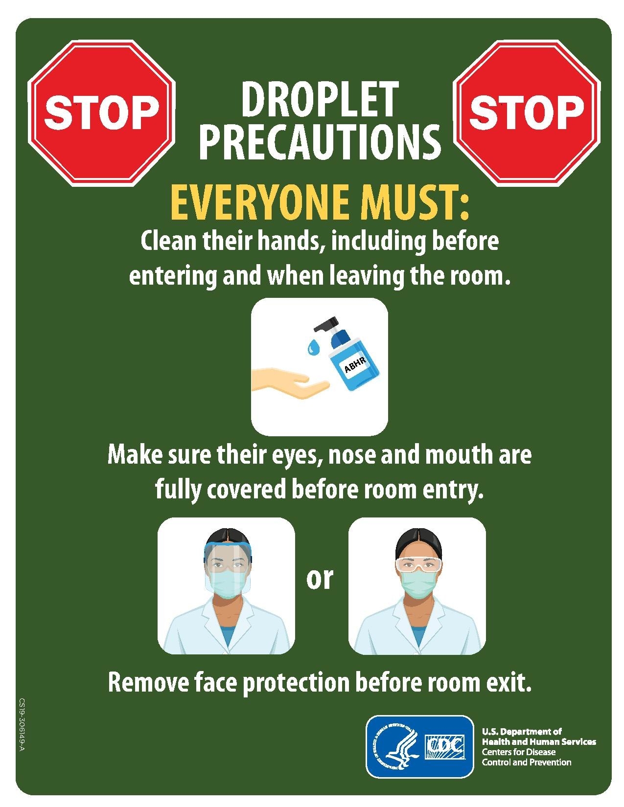 Neutropenic Precautions Sign Printable Free