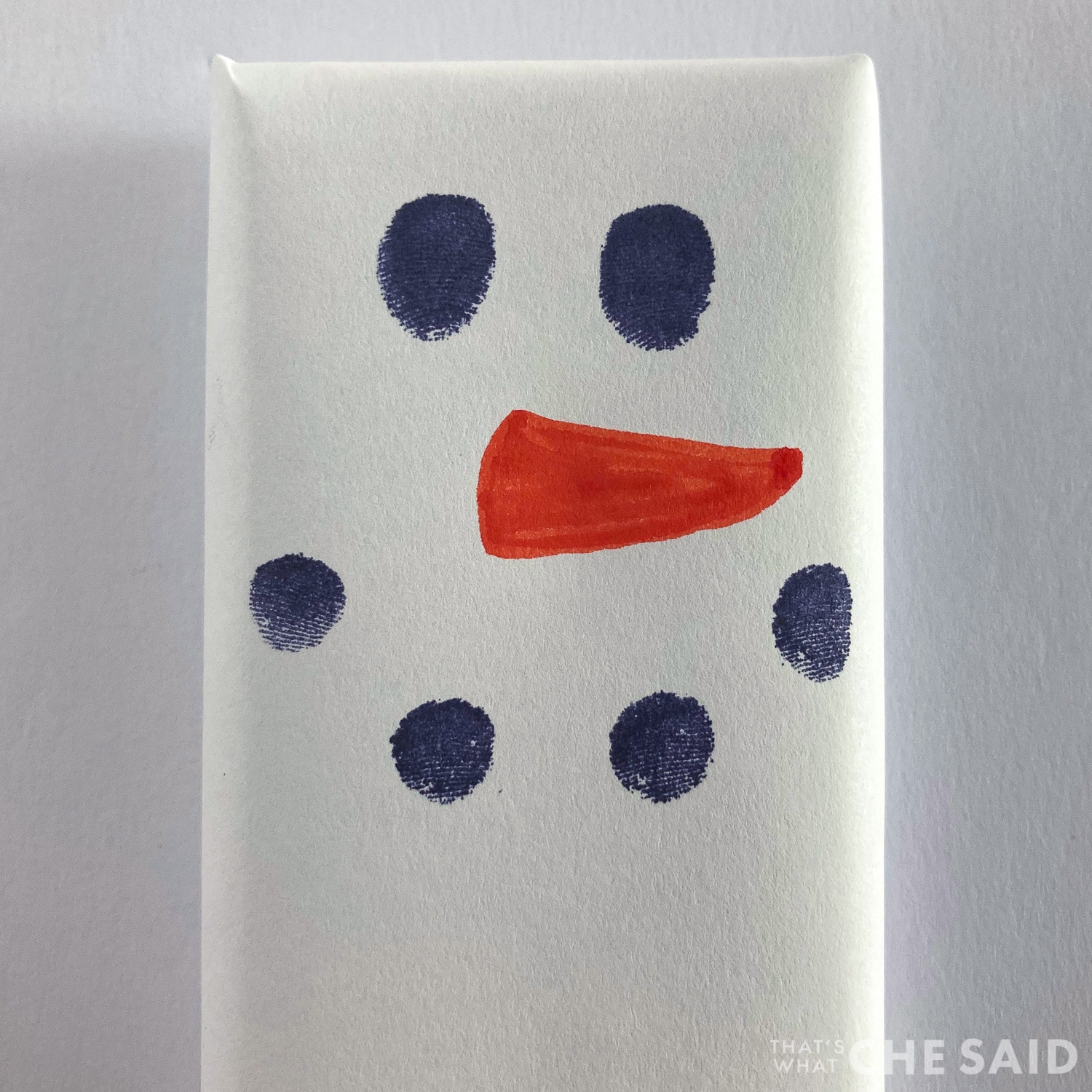 Easy Snowman Candy Bars That s What Che Said 