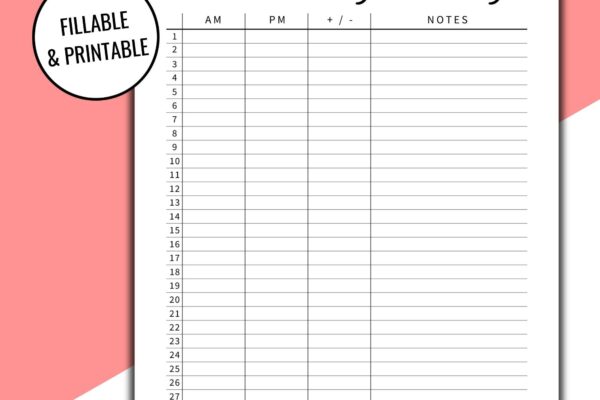 Editable U0026 Printable Blood Sugar Log Blood Sugar Reading Blood