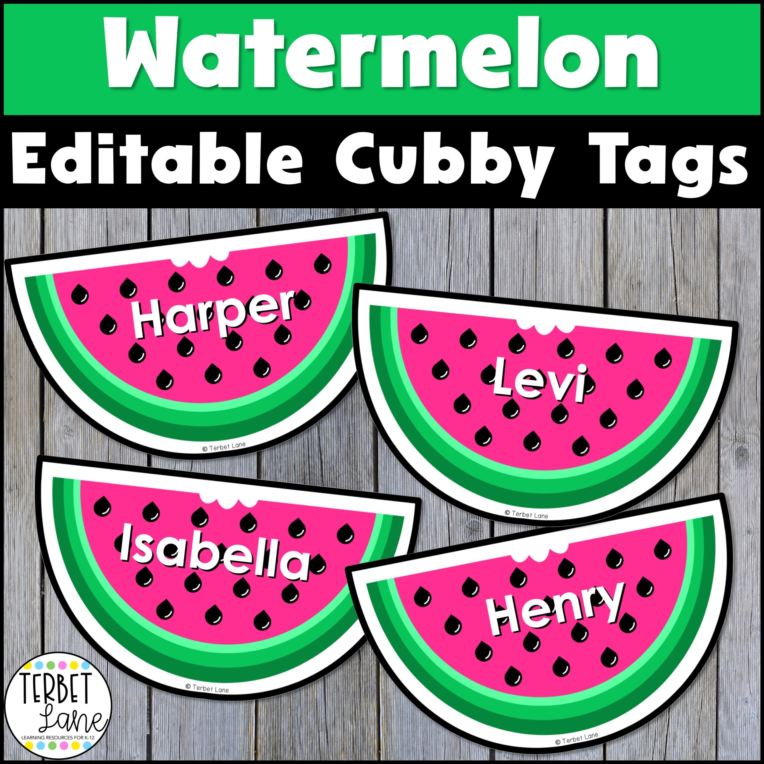 Printable Name Tags For Cubbies Free