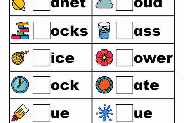 English For Kids Step By Step Beginning Consonant Blends And
