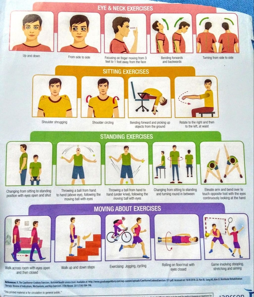 Exercises For Vertigo