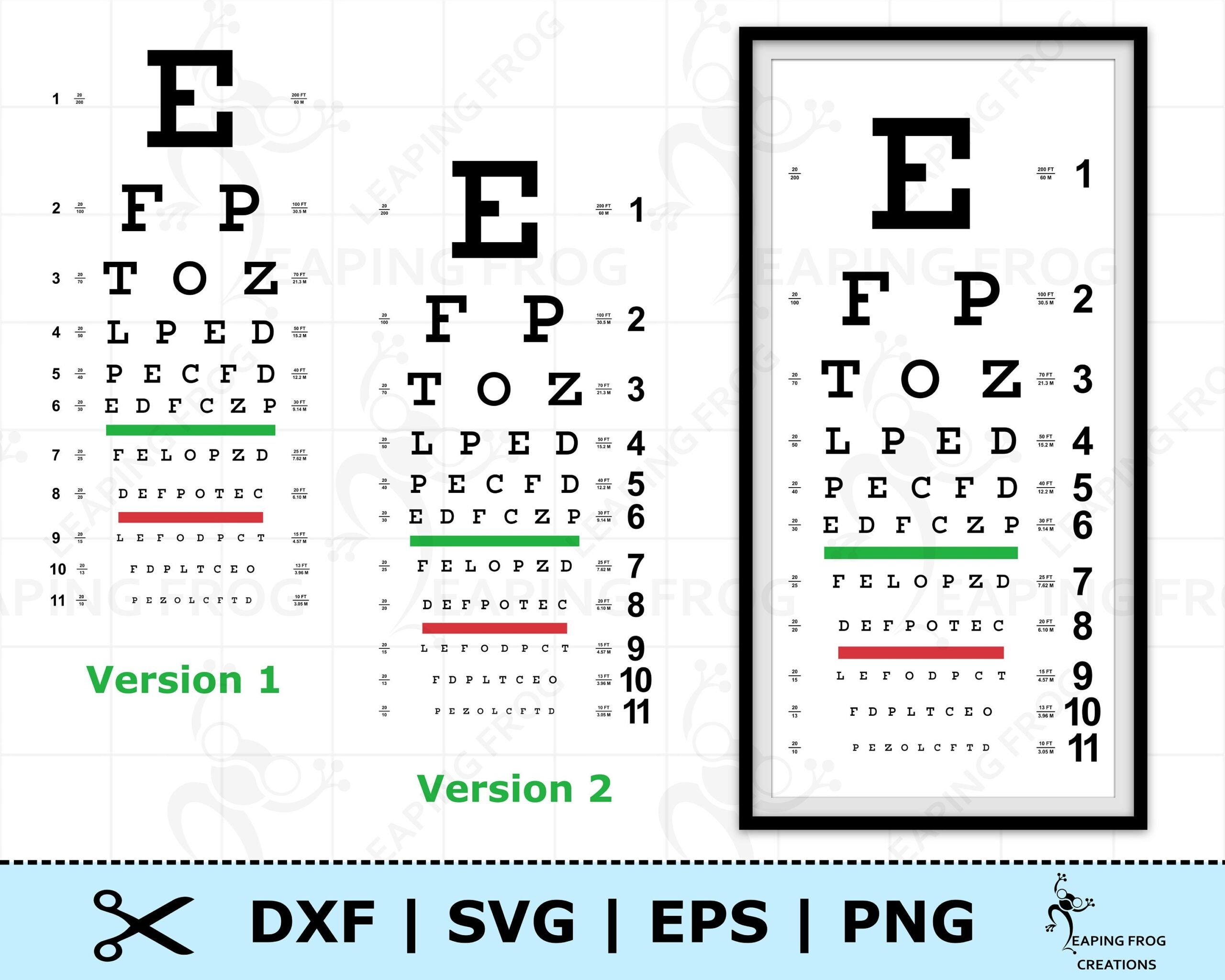 Printable Dmv Eye Chart