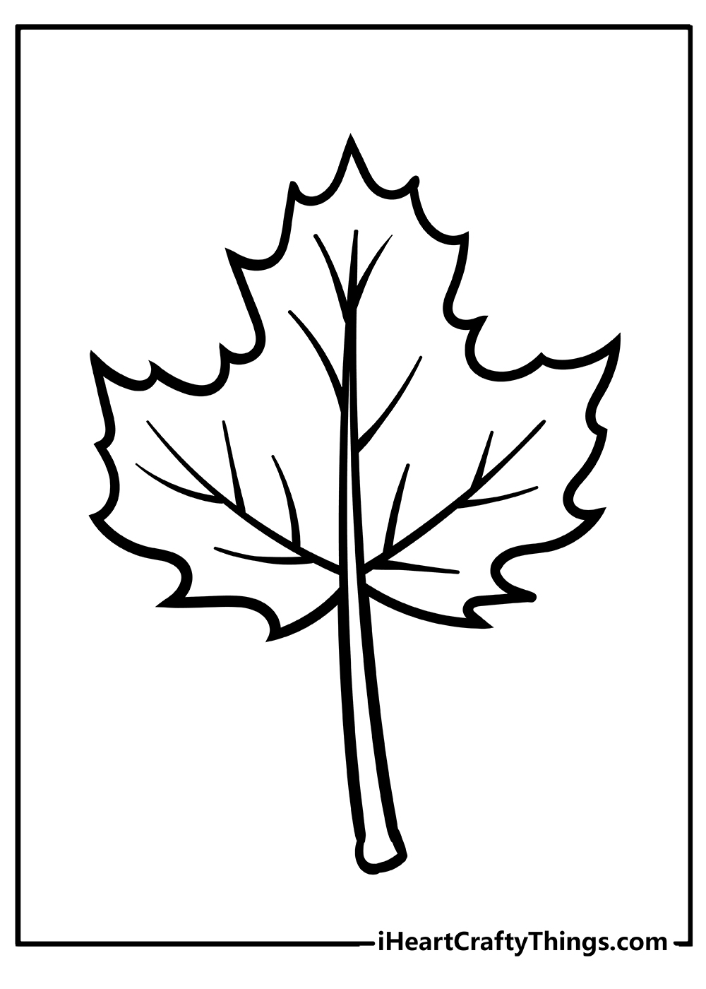 Fall Leaves Coloring Pages 100 Free Printables