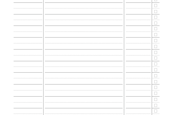 Free Bill Payment Checklist PDF World Of Printables