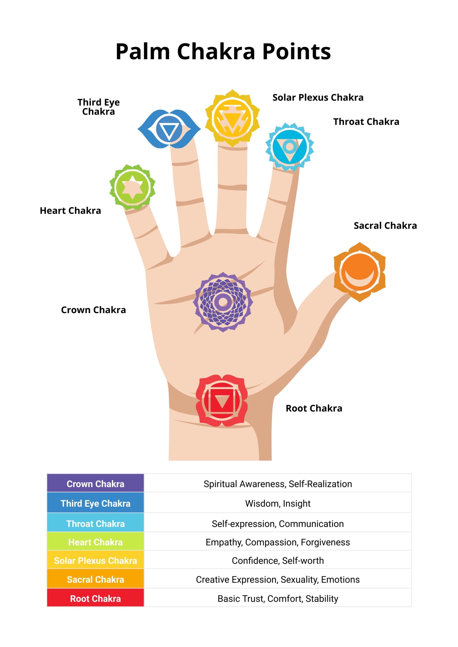 Chakra Printable Chart