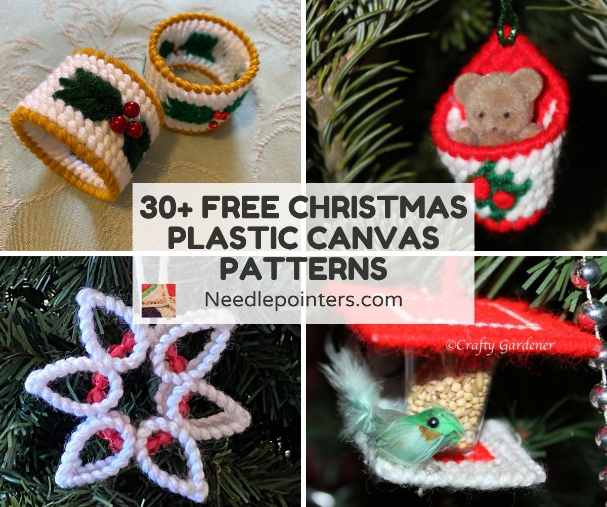 Free Printable Christmas Plastic Canvas Patterns