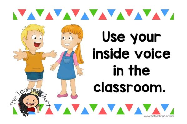 Free Classroom Rules Posters The Teaching Aunt