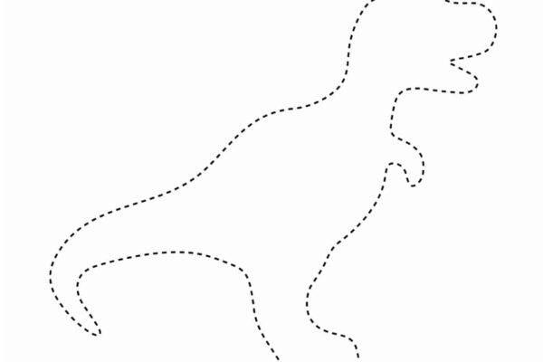 Free Dinosaur Template U0026 Printable Stencil For 2025 Crazy Laura
