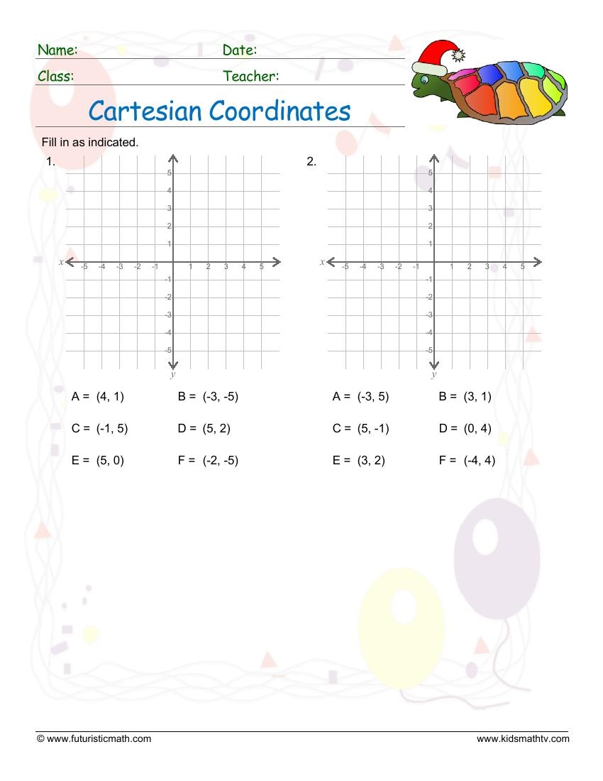 Free Printable Graphing Worksheets