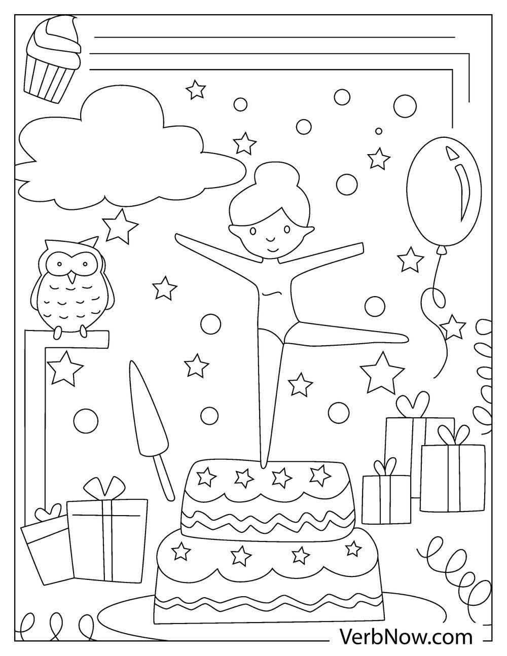 Free Printable Gymnastics Coloring Pages
