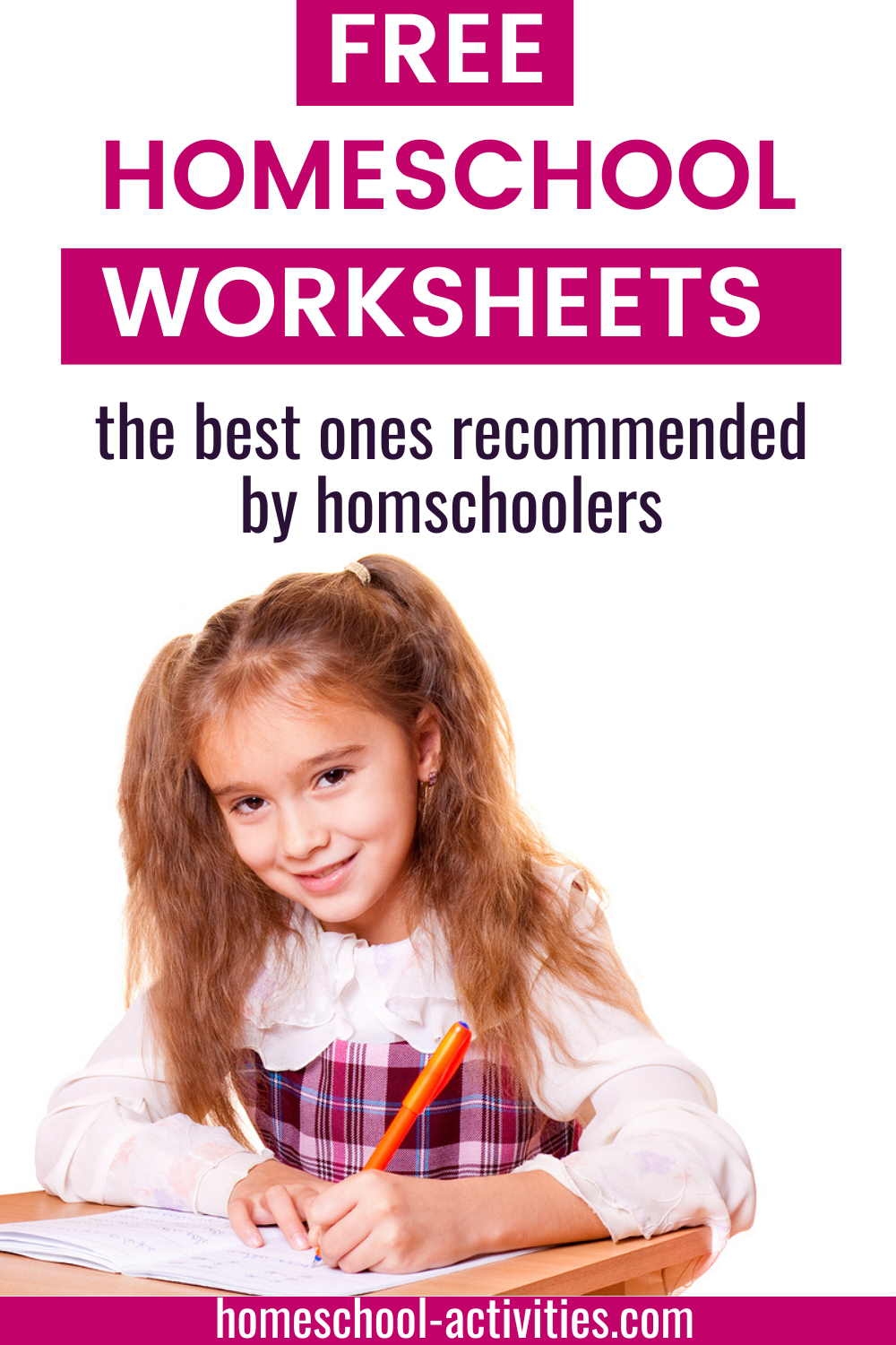 Free Printable Homeschool Worksheets