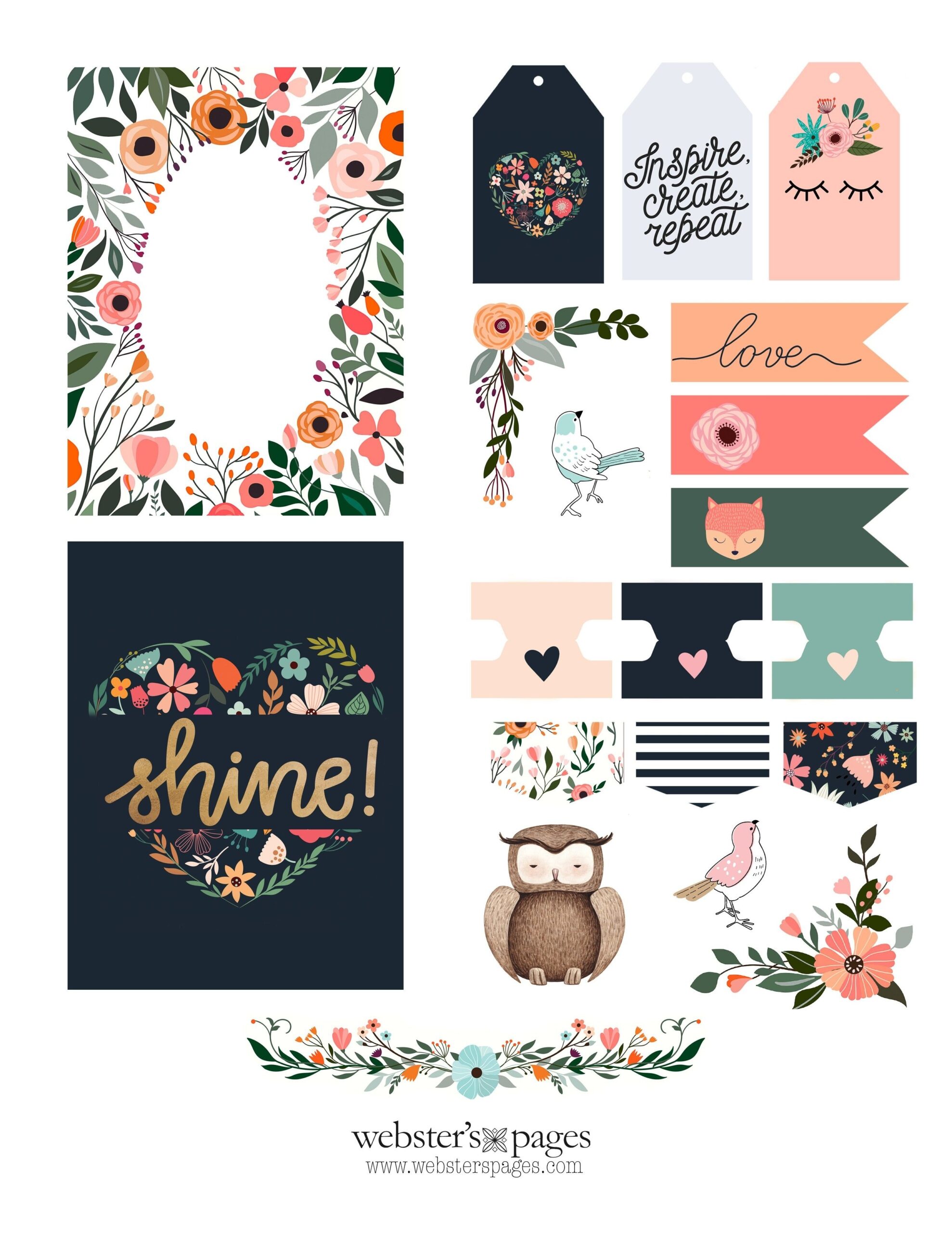FREE New Fall Worksheets Library