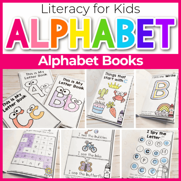Free Printable Alphabet Books For Preschoolers