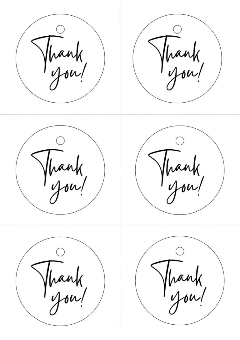 Free Printable And Customizable Gift Tag Templates Canva