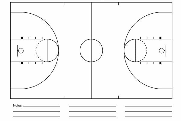 Free Printable Basketball Court Diagrams U0026 Layout Free Printables Monograms Design Tools Patterns U0026 DIY Projects