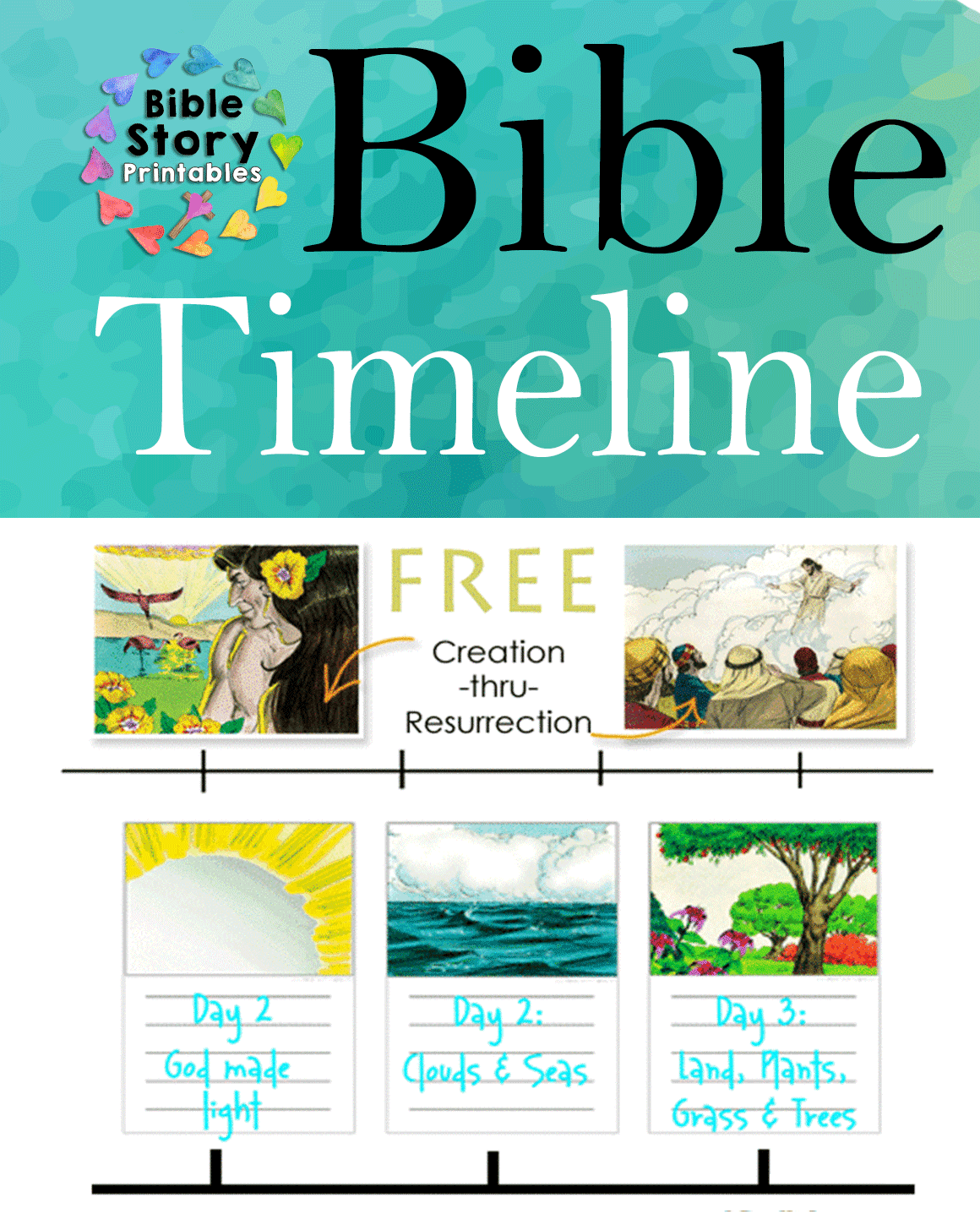 Free Printable Bible Timeline U0026 200 Cards