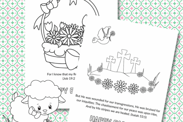 Free Printable Christian Easter Cards To Color 2025 The