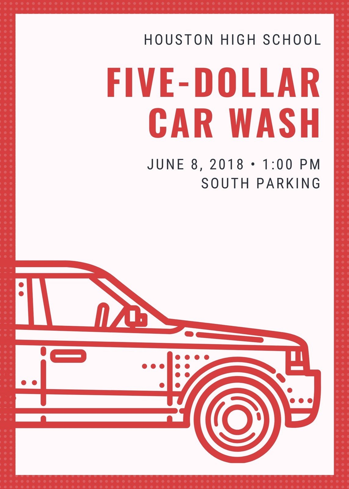Free Printable Customizable Car Wash Flyer Templates Canva