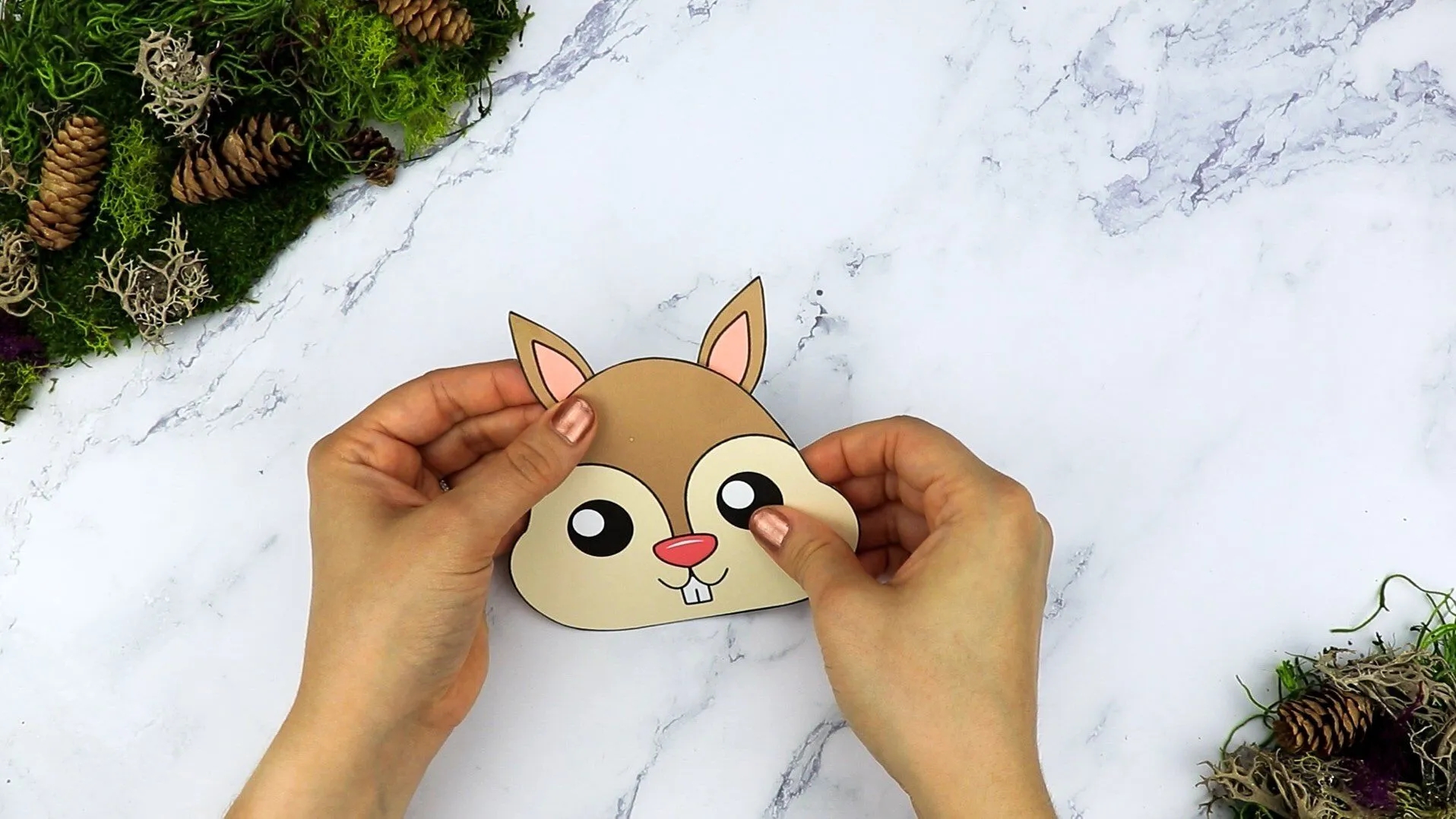 Free Printable Squirrel Template