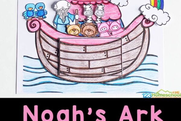 FREE Printable Noah s Ark Craft For Kids