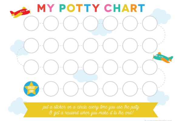 Free Printable Potty Training Chart