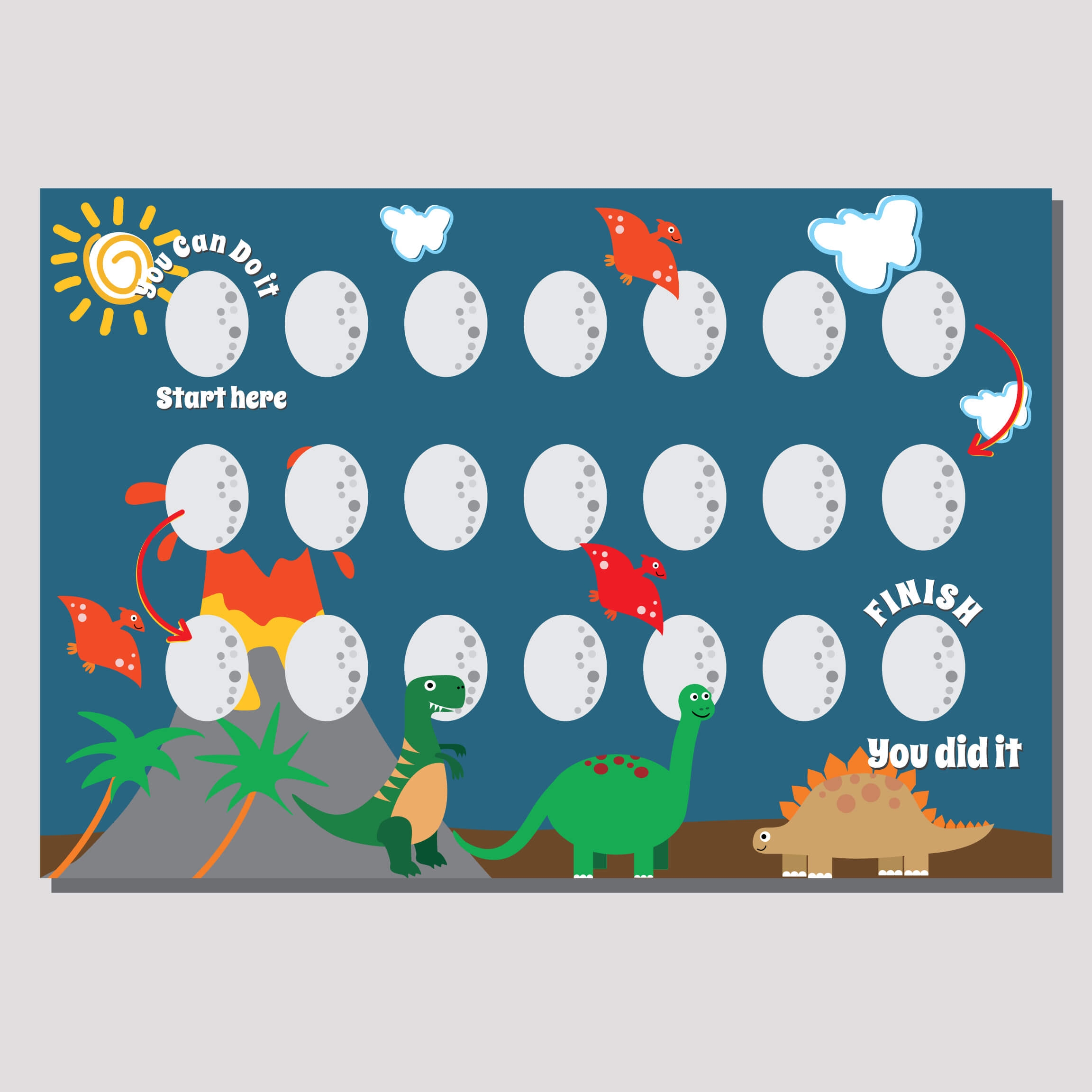 Potty Training Printable Sticker Chart