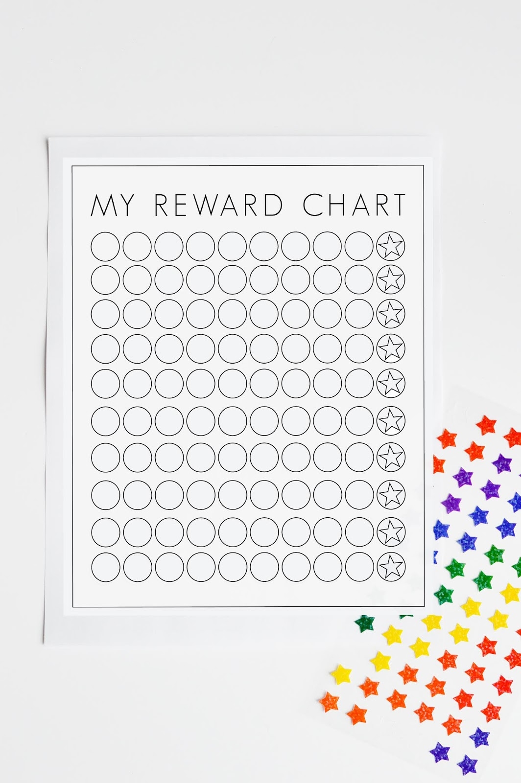 Free Sticker Chart Printable